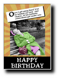 FUNNY PERSONALISED BIRTHDAY CARD FOR WOMEN