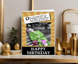 FUNNY PERSONALISED BIRTHDAY CARD FOR WOMEN