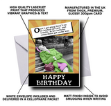 FUNNY PERSONALISED BIRTHDAY CARD FOR WOMEN