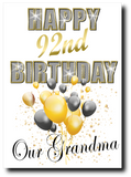 ANY AGE BIRTHDAY CARD DIAMOND STYLE